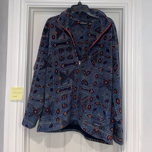 Patagonia 1/4 Zip Synchilla Geo Aztec Mens XL